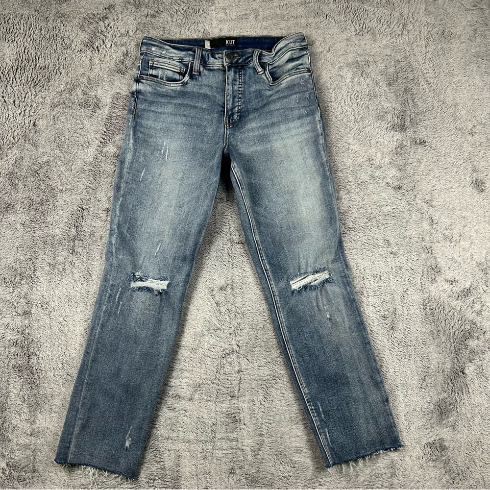 Kut from the Kloth Jean women’s Rachael fab ab mom Jean size 4